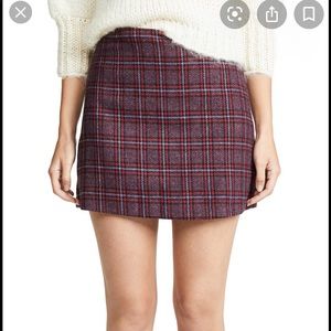 Valencia and Vine Plaid Skirt